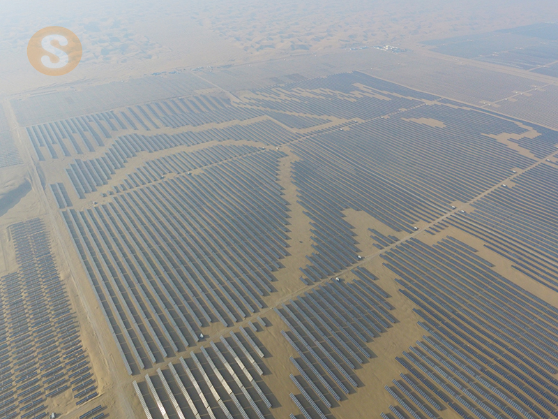 內(nèi)蒙古達(dá)拉特旗ソーラーエナジー発電応用リーダー基地4號(hào)110MW