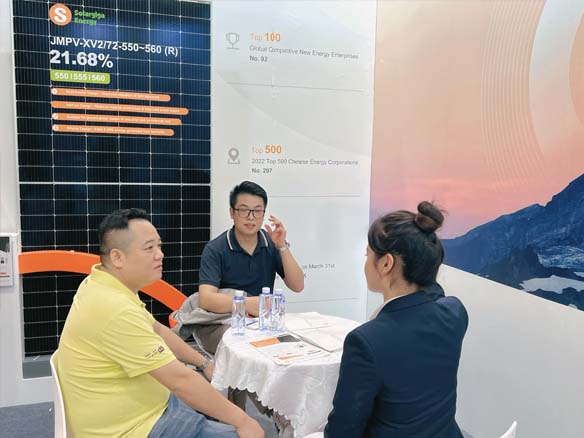 展會速遞 | 建設(shè)頂樓上的“香港”！陽光能源亮相香港環(huán)球資源能源展